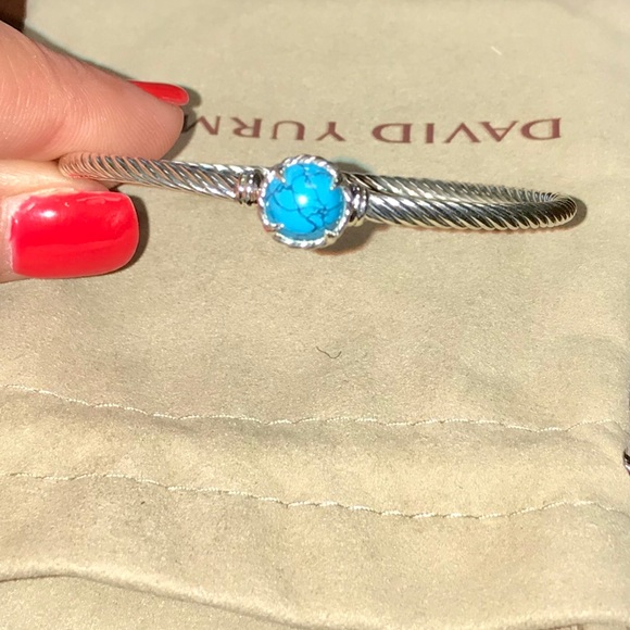 David Yurman Jewelry - David Yurman Turquoise Chatelaine Bracelet